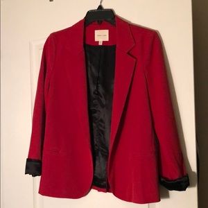 Urban outfitters red blazer